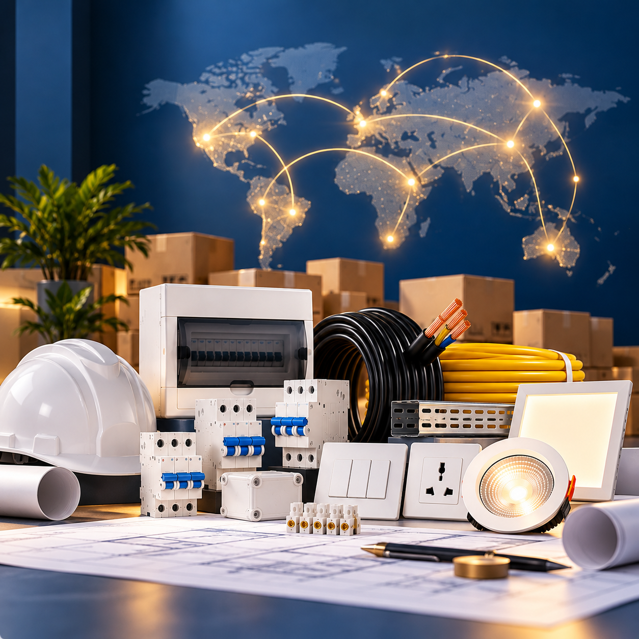 Electrical Bazaar business and supply network